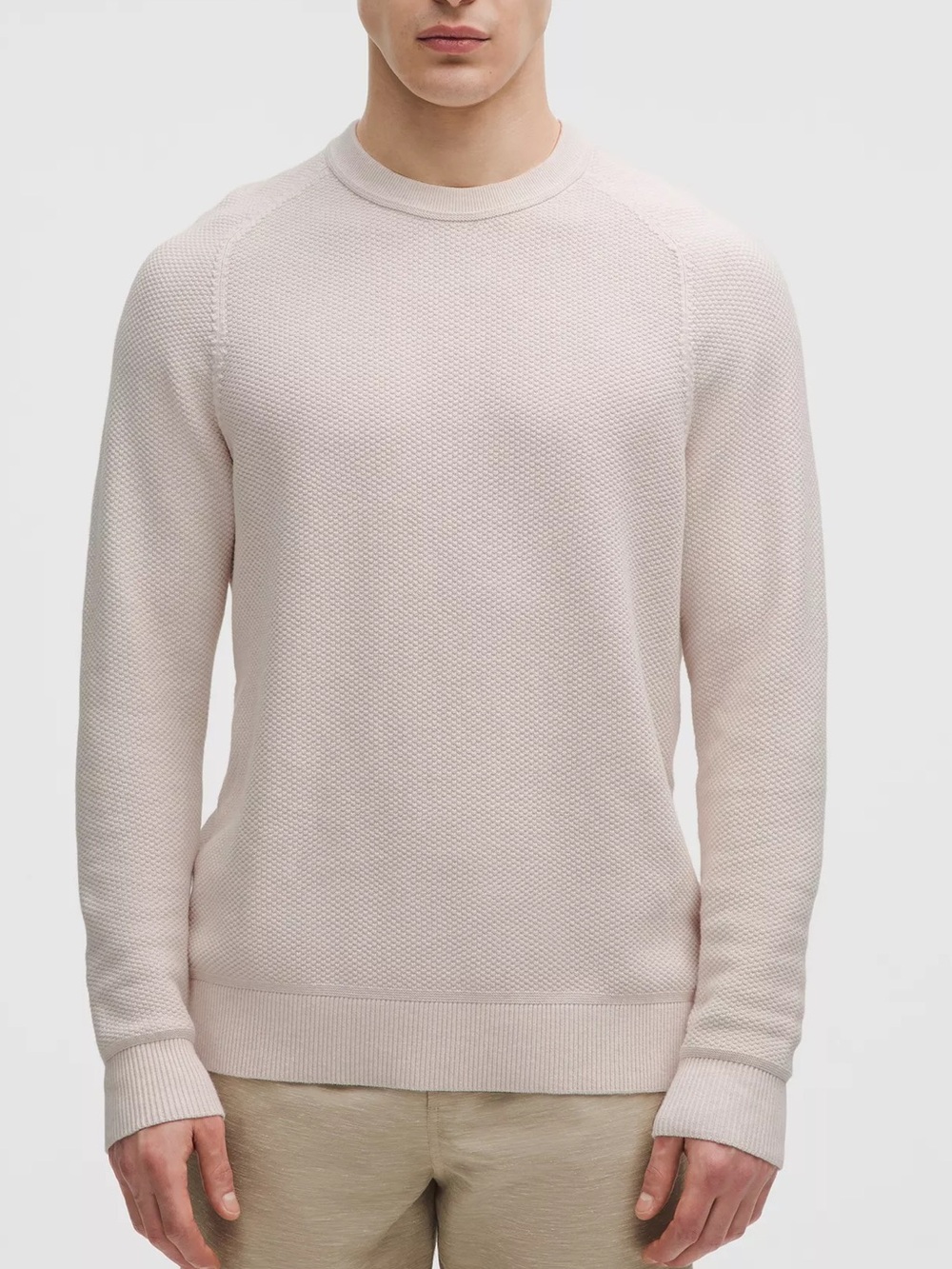 Lululemon athletica Textured Knit Classic-Fit Crewneck Sweater